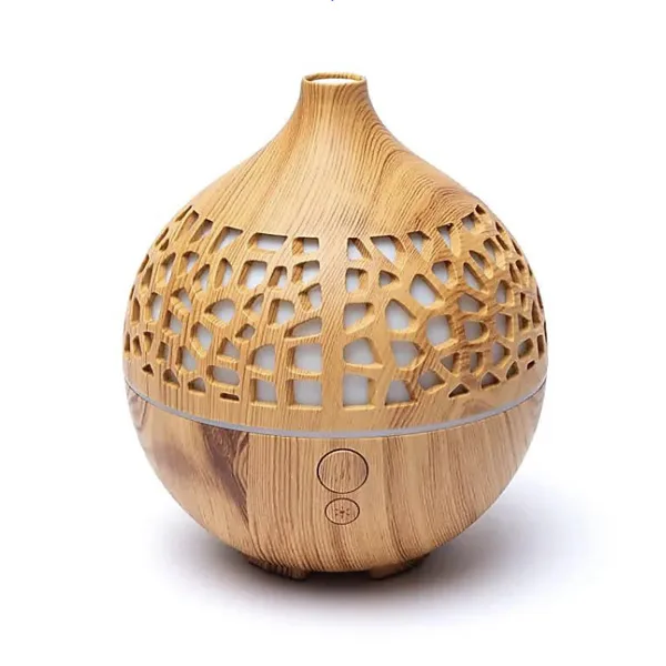 Diffuseur d'arôme Déco rond naturel USB