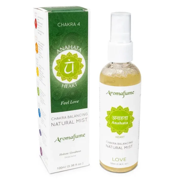 Désodorisant Spray Anahata 4ème chakra du coeur Aromafume - 100ML