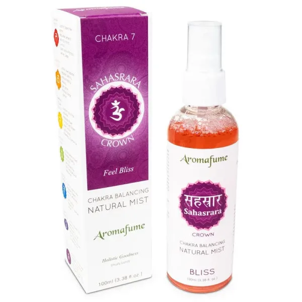 Spray d'ambiance  Sahasrara 7ème chakra couronne Aromafume - 100ML