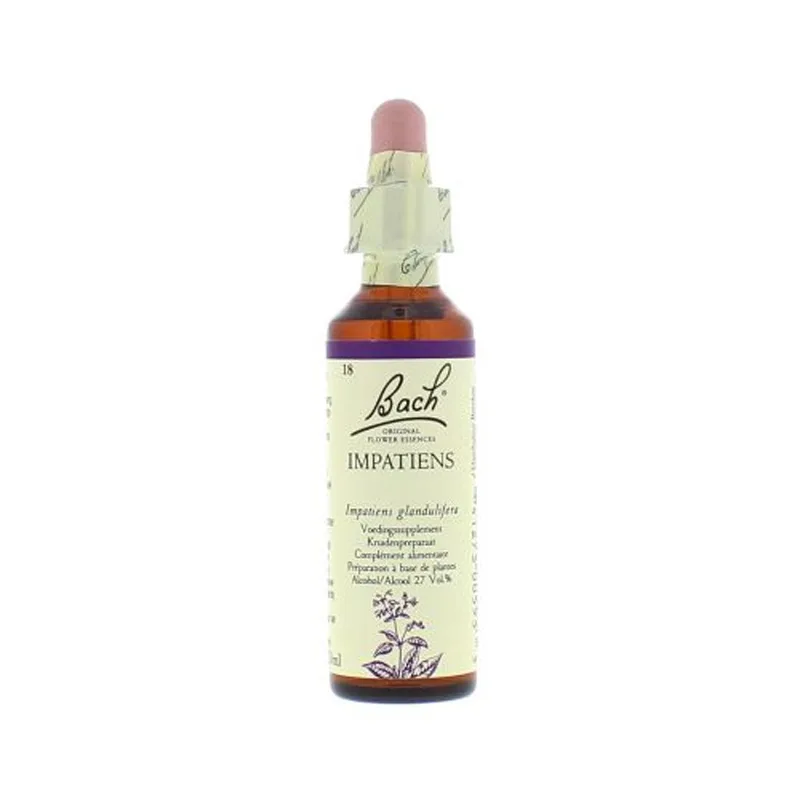 La fleur de Bach n° 18 _ Impatiens – impatiente_