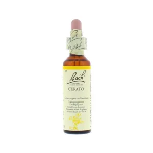 La fleur de Bach n° 5 : Cerato – plumbago