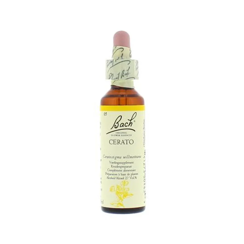 La fleur de Bach n° 5 : Cerato – plumbago